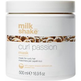 Milk Shake, Passion Deep Hydration Mask for Curly Hair, Hair Treatment Cream Mask, Hydrating, 500 ml - Teknashop Ltd