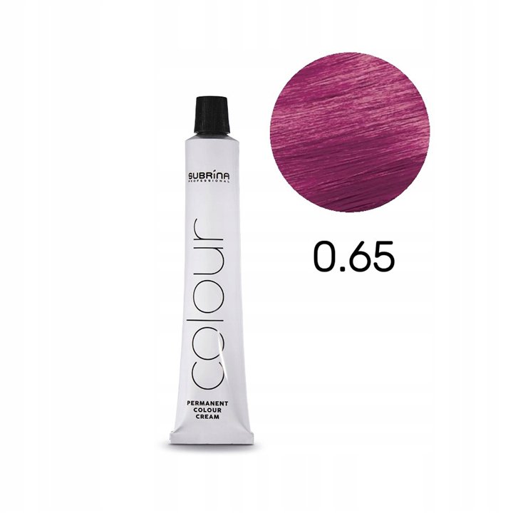 Subrina Professional, Professional Creative, Permanent Hair Dye, 0/65 Mahogany Red, 100 ml - Teknashop Ltd