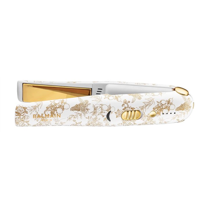 Balmain Professionnel, Limited Edition, Electric Steam Hair Straightener, White Gold - Teknashop Ltd