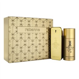 Set Paco Rabanne: 1 Million, Eau De Toilette, For Men, 50 ml + 1 Million, Deodorant Stick, For Men, 75 ml - Teknashop Ltd