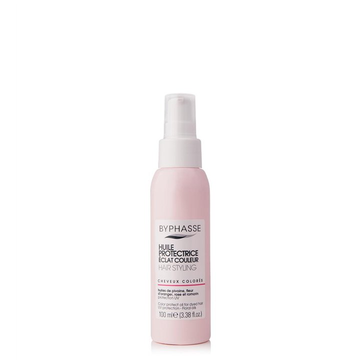 Byphasse, Byphasse, Hair Oil Treatment, Color Protection, 100 ml - Teknashop Ltd