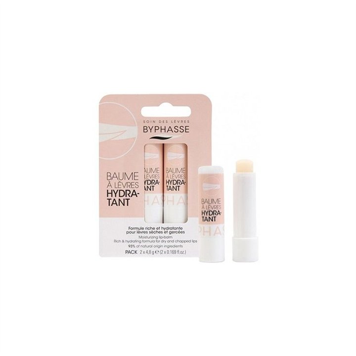 Set Duo, Byphasse, Byphasse, Hydrating, Lip Balm Treatment, 2 pcs, 4.8 g - Teknashop Ltd