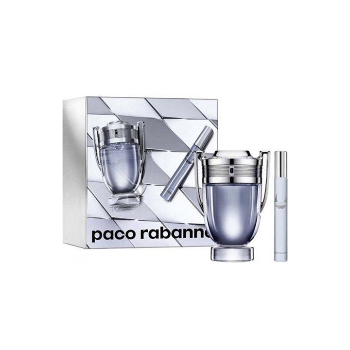 Set Paco Rabanne: Invictus, Eau De Toilette, For Men, 20 ml + Invictus, Eau De Toilette, For Men, 100 ml - Teknashop Ltd