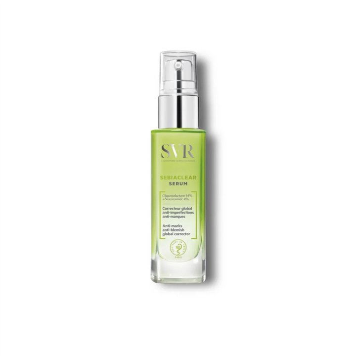 SVR, Sebiaclear, Anti-Acnee, Serum, For Face, 30 ml - Teknashop Ltd