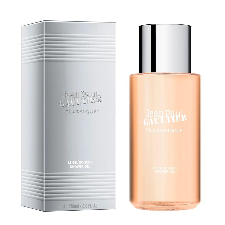 Jean Paul Gaultier, Classique, Cleansing, Shower Gel, For All Skin Types, 200 ml - Teknashop Ltd