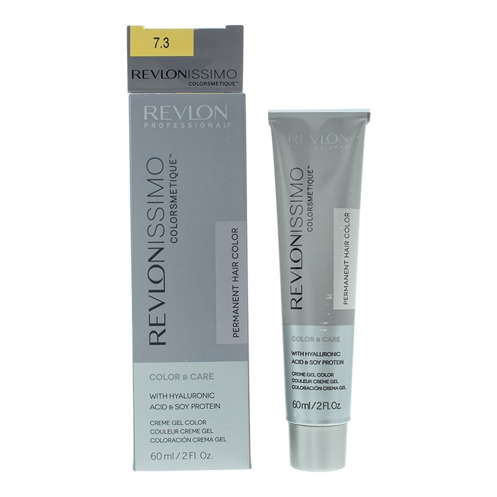 Revlon, Revlonissimo Colorsmetique, Permanent Hair Dye, 7.3 Golden BLonde, 60 ml - Teknashop Ltd