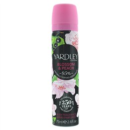 Yardley, Blossom and Peach, Scented Spray, For Women, 75 ml - Teknashop Ltd