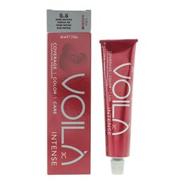 Intercosmo, Voila 3C Intense, Permanent Hair Dye, 5.6 Tropical Red, 60 ml - Teknashop Ltd