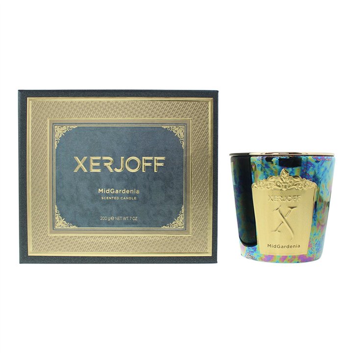 Xerjoff, MidGardenia, Floral, Scented Candle, 200 g - Teknashop Ltd