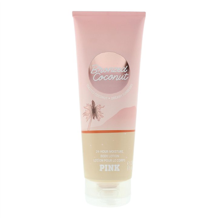Victoria's Secret, Pink Bronzed Coconut, Hydrating, Body Lotion, 236 ml - Teknashop Ltd