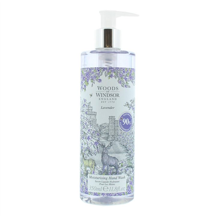 Woods Of Windsor, Lavender, Cleaning, Liquid Soap, For Hands, 350 ml - Teknashop Ltd