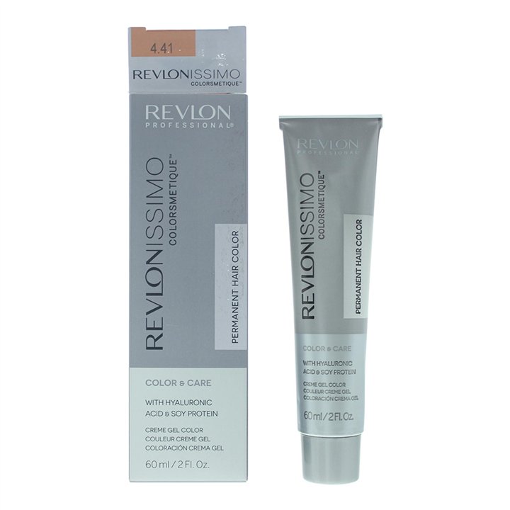 Revlon, Revlonissimo Colorsmetique, Permanent Hair Dye, 4.41 Deep Chestnut Medium Brown, 60 ml - Teknashop Ltd