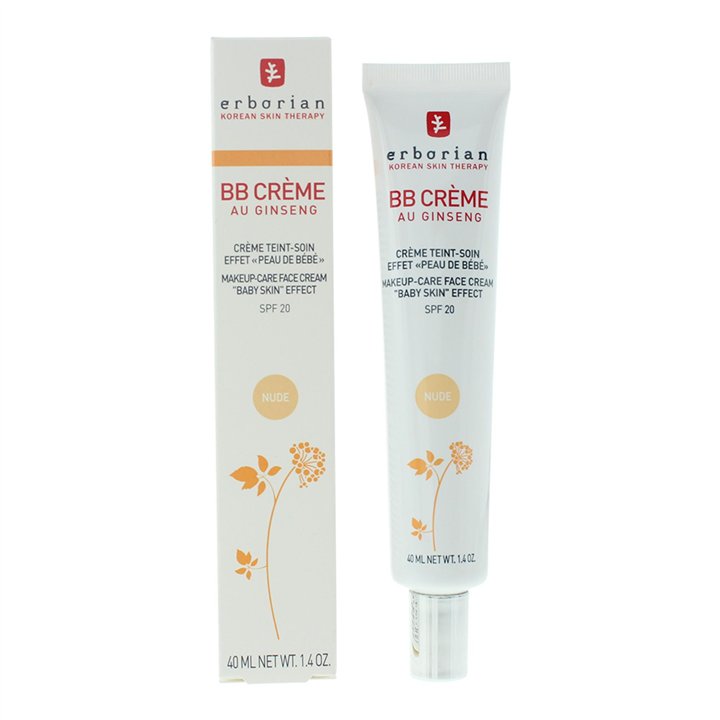 Erborian, B.B Cream, Ginseng, BB Cream, Nude, SPF 20, 40 ml - Teknashop Ltd