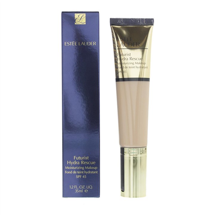 Estee Lauder, Futurist Hydra Rescue, Liquid Foundation, 2N1, Desert Beige, SPF 45, 35 ml - Teknashop Ltd