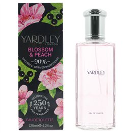 Yardley, Blossom and Peach, Eau De Toilette, For Women, 125 ml - Teknashop Ltd