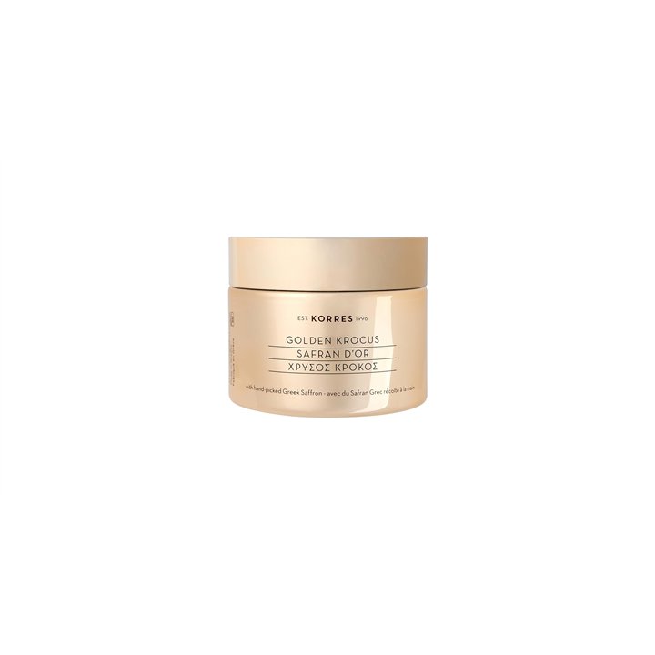 Korres, Golden Krocus, Plumping, Cream, For Face & Neck, 50 ml - Teknashop Ltd