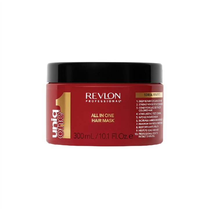 Revlon, Uniq One, Hair Treatment Cream Mask, For Repairing, 300 ml - Teknashop Ltd