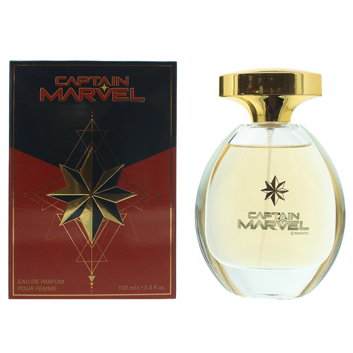 Marvel, Captain Marvel, Eau De Parfum, For Girls, 100 ml - Teknashop Ltd