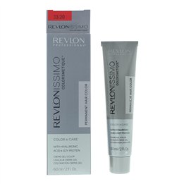 Revlon, Revlonissimo Colorsmetique, Soy Protein, Permanent Hair Dye, 33.20 Intense Dark Burgundy, 60 ml - Teknashop Ltd