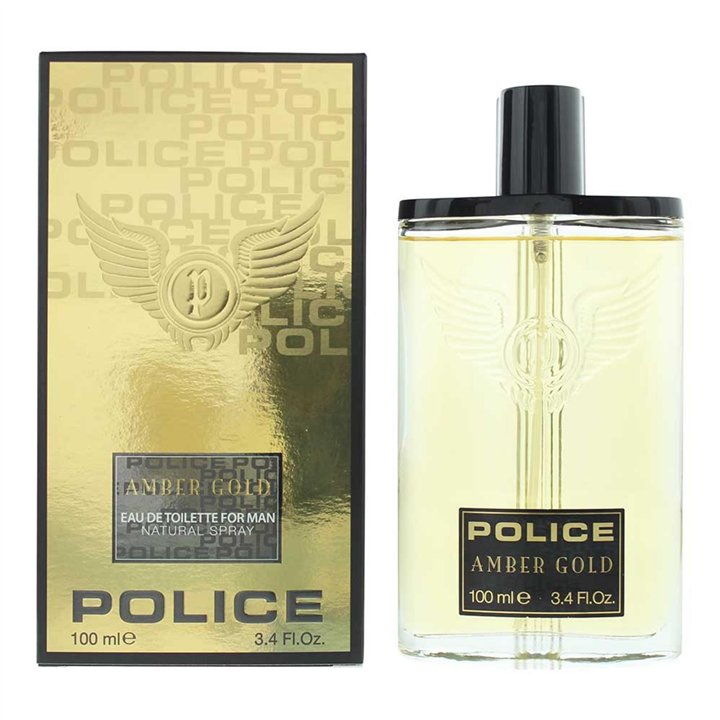 Police, Amber Gold, Eau De Toilette, For Men, 100 ml - Teknashop Ltd