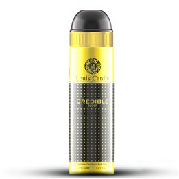 Louis Cardin, Credible Noir, Body Spray, 200 ml - Teknashop Ltd