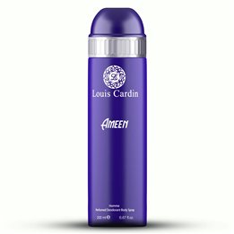 Louis Cardin, Ameen, Deodorant Spray, For Men, 200 ml - Teknashop Ltd