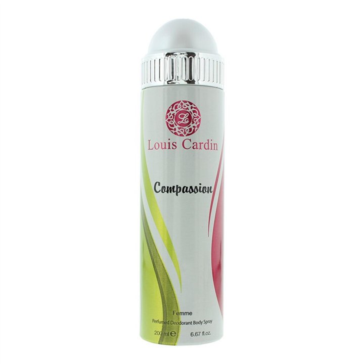 Louis Cardin, Compassion, Deodorant Spray, For Women, 200 ml - Teknashop Ltd