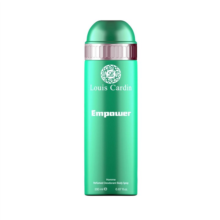 Louis Cardin, Empawer, Deodorant Spray, For Men, 200 ml - Teknashop Ltd