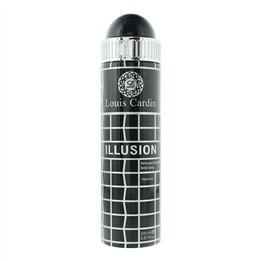 Louis Cardin, Illusion, Deodorant Spray, For Men, 200 ml - Teknashop Ltd
