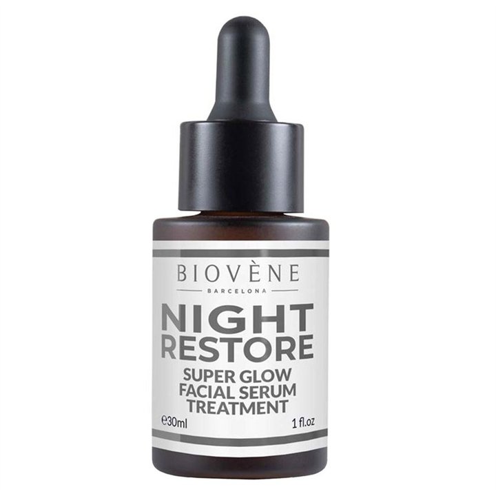 Biovene, Night Restore, Rejuvenating, Night, Serum, For Face, 30 ml - Teknashop Ltd