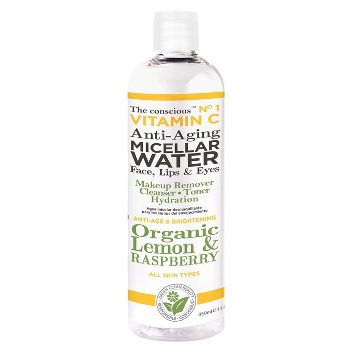 Biovene, The Conscious No.1, Vitamin C, Hydration, Micellar Water, All Skin Types, 350 ml - Teknashop Ltd