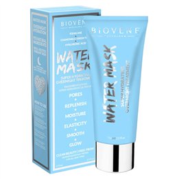 Biovene, Water Mask, Hydrating, Peel-Off Mask, Overnight, For Face, 75 ml - Teknashop Ltd
