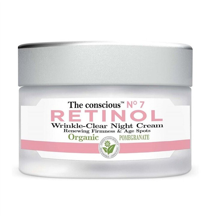 Biovene, The Conscious No.7, Retinol, Firming, Night, Cream, For Face, 50 ml - Teknashop Ltd