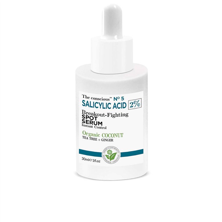 Biovene, The Conscious No.5, Salicylic Acid, Anti-Spots & Lightener, Serum, For Face, 30 ml - Teknashop Ltd