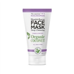 Biovene, The Conscious No.6, Coconut, Pore Cleansing, Cream Mask, For Face, 50 ml - Teknashop Ltd