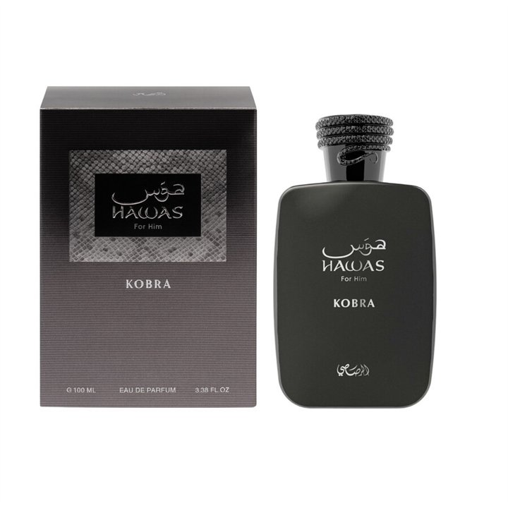 Rasasi, Hawas Kobra, Eau De Parfum, For Men, 100 ml - Teknashop Ltd