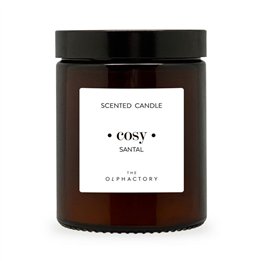 The Olphactory, Cosy Santal, Santal, Scented Candle, 135 g - Teknashop Ltd