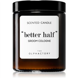 The Olphactory, Better Half Groom Cologne, Cologne, Scented Candle, 135 g - Teknashop Ltd