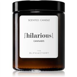 The Olphactory, Hilarious Cannabis, Scented Candle, 135 g - Teknashop Ltd