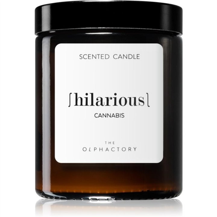 The Olphactory, Hilarious Cannabis, Scented Candle, 135 g - Teknashop Ltd