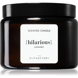 The Olphactory, Hilarious Cannabis, Cannabis, Scented Candle, 360 g - Teknashop Ltd