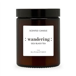 The Olphactory, Wandering Goji Black Tea, Goji, Scented Candle, 135 g - Teknashop Ltd