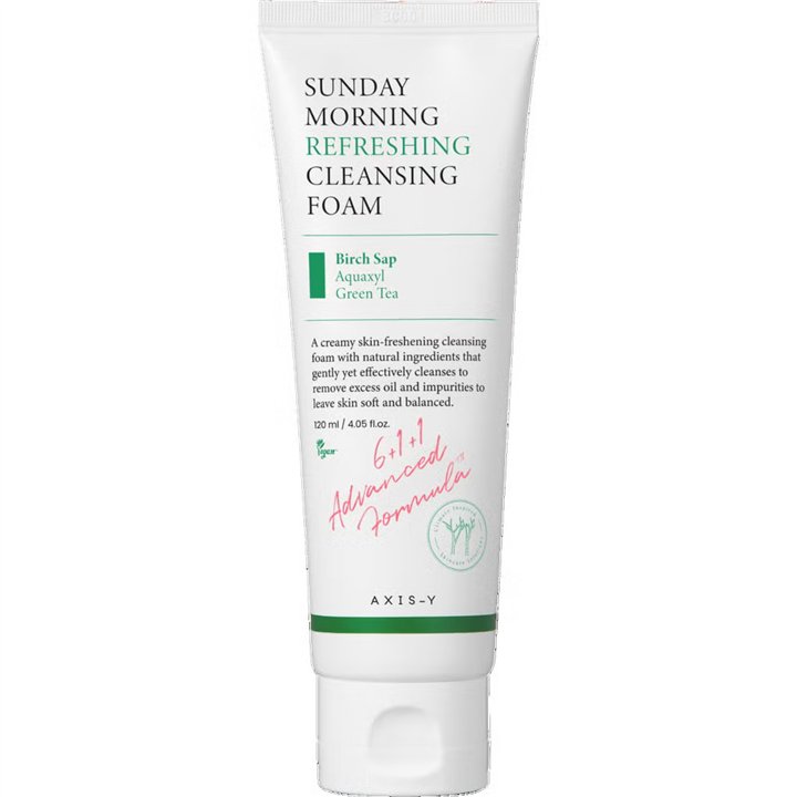 Axis-Y, Sunday Morning, Refreshing, Cleansing Foam, 120 ml - Teknashop Ltd