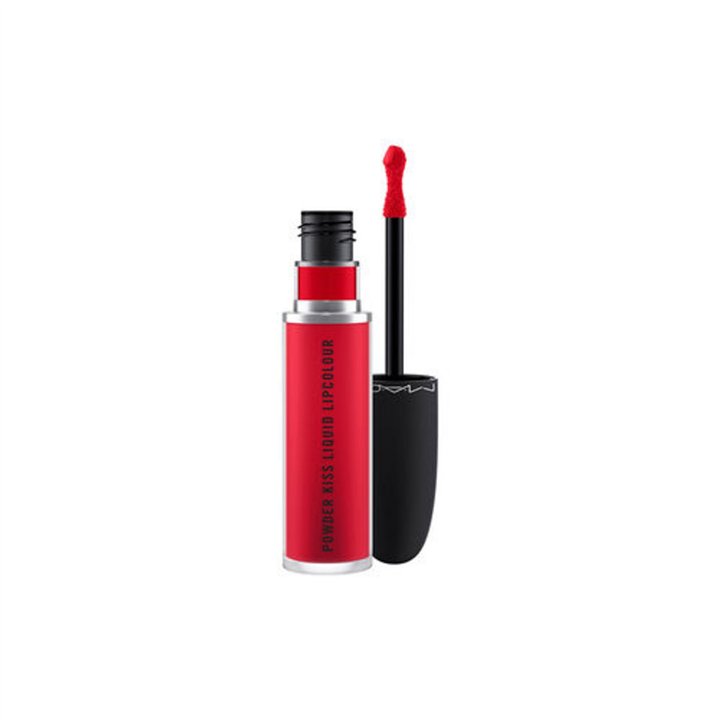 MAC, Powder Kiss, Matte, Liquid Lipstick, 987, Mac Smash, 5 ml - Teknashop Ltd