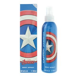 Marvel, Captain America, Body Spray, 200 ml - Teknashop Ltd