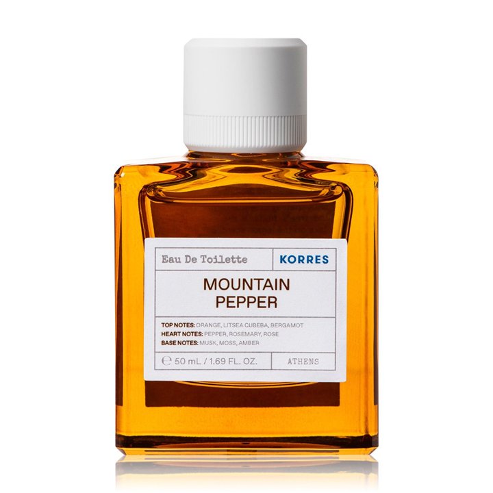 Korres, Mountain Pepper, Eau De Toilette, Unisex, 100 ml - Teknashop Ltd
