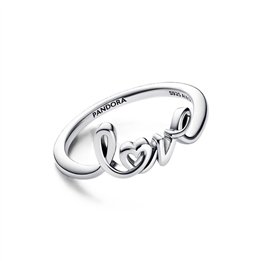 PANDORA JEWELRY Mod. HANDWRITTEN LOVE RING - WW.193058C00-54 - Teknashop Ltd
