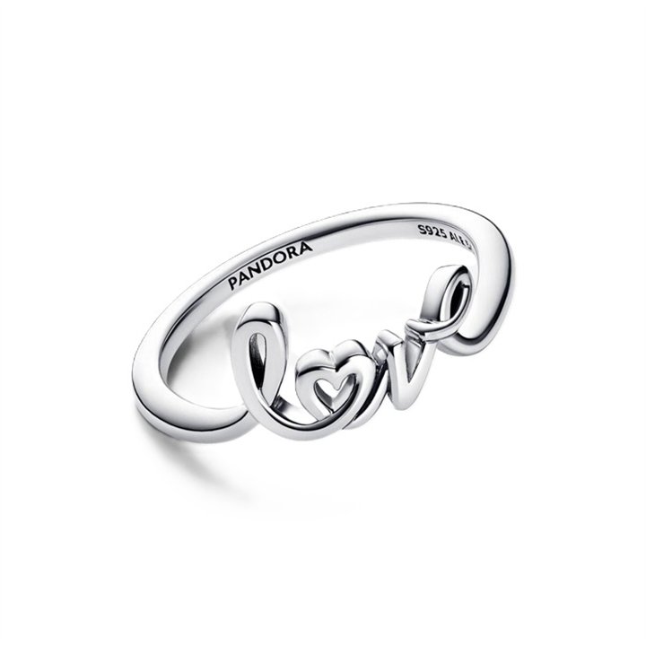 PANDORA JEWELRY Mod. HANDWRITTEN LOVE RING - WW.193058C00-54 - Teknashop Ltd