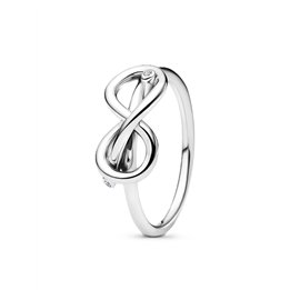 PANDORA JEWELRY Mod. INFINITY KNOT RING - WW.193759C01-48 - Teknashop Ltd