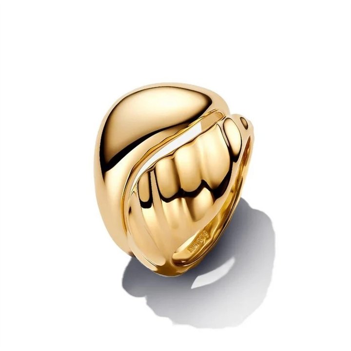 PANDORA JEWELRY Mod. LOGO POLISHED BAND RING - WW.163832C00-52 - Teknashop Ltd